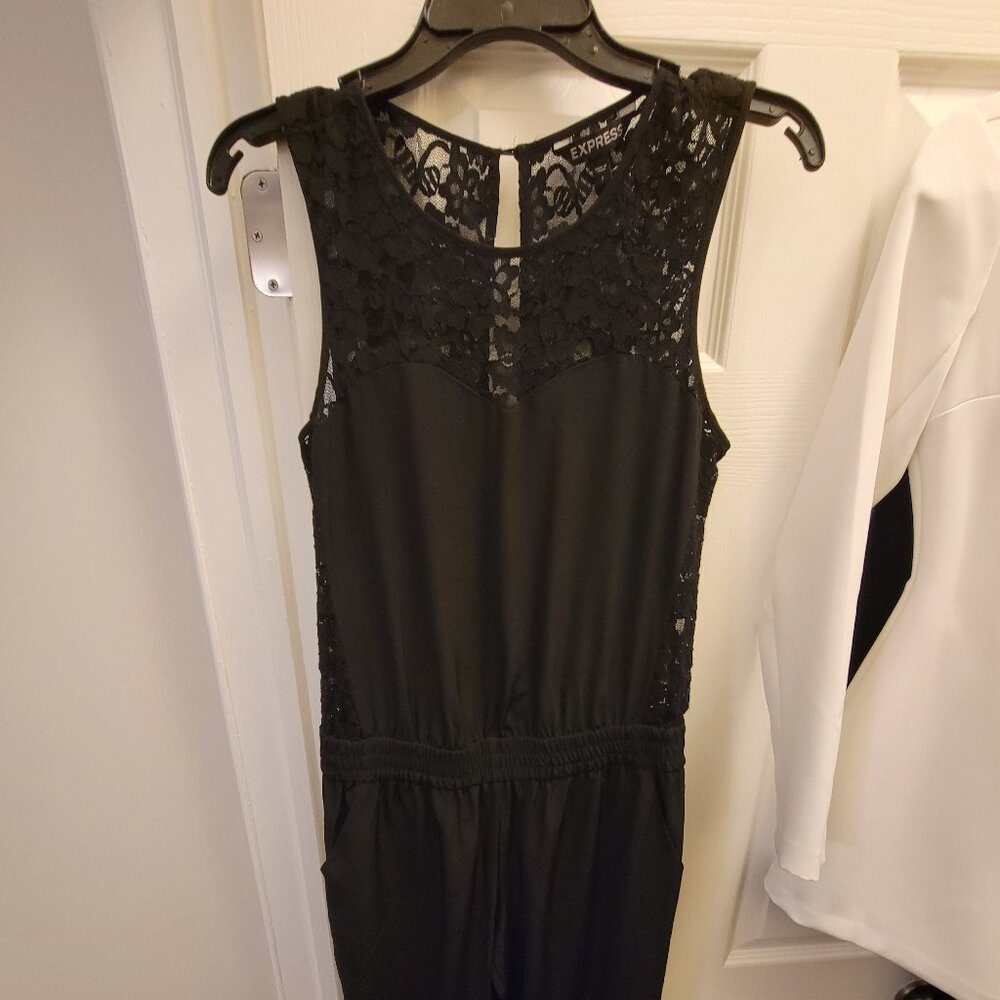 Express Lace Jumpsuit